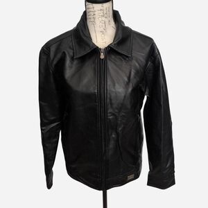 A Emporio Confezione Faux leather Jacket Size S